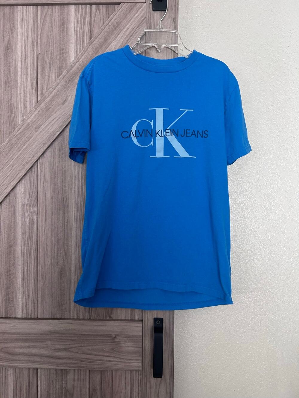 Calvin Klein mens blue t-shirt small